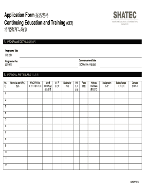 shatec application form