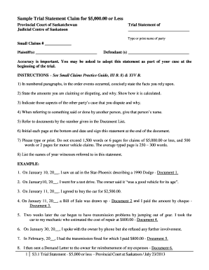 Weight loss measurement chart - statement of claim saskatchewan