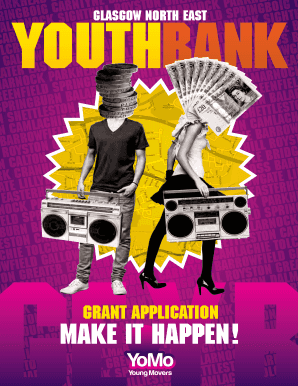 YOMO Grant Application Form Grant application for young peoples porojects - northeastglasgow co