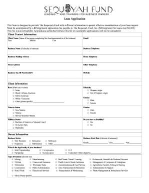 loan application forms