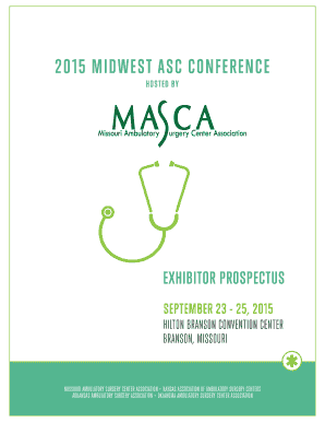 Da 3161 example - 2015 MIDWEST ASC CONFERENCE - MASCA Missouri Ambulatory