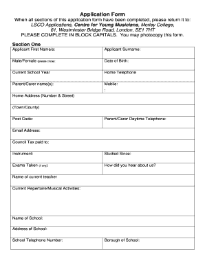 Form preview