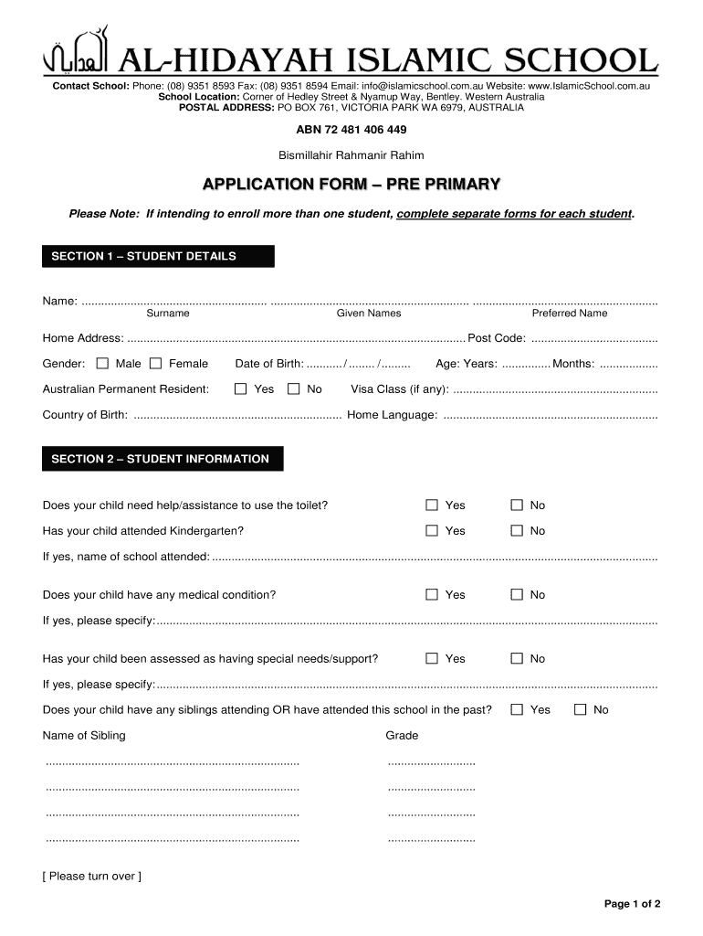 Form preview