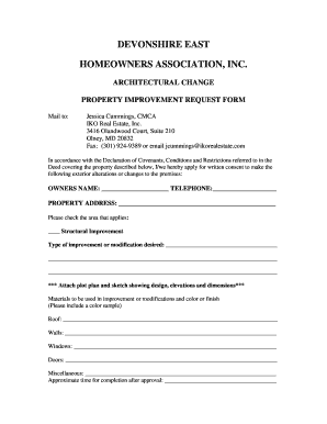 DEVONSHIRE EAST HOMEOWNERS ASSOCIATION INC