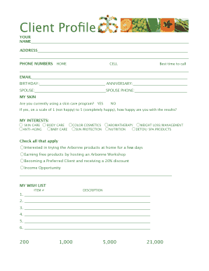Form preview
