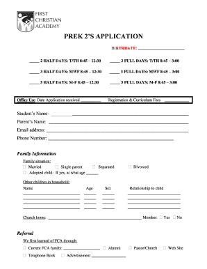 Form preview