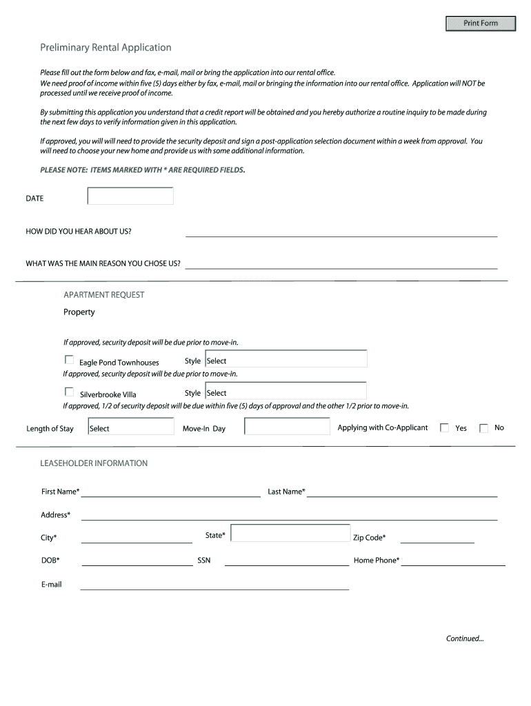 Form preview