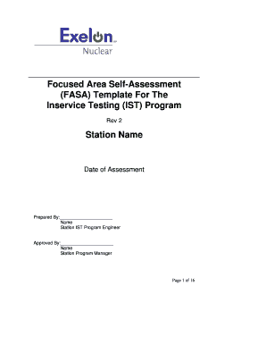 Hvac installation contract pdf - Focused Area Self-Assessment (FASA) Template For The Inservice ...