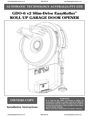 Gdo 6v2 Fill Online Printable Fillable Blank Pdffiller