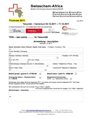 Cc1 certificate - Swisscham-Africa - bern-cci