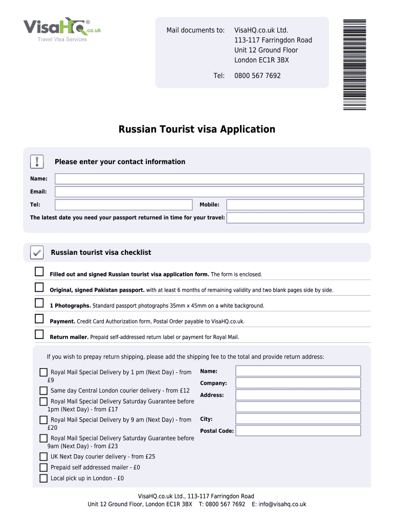 Fillable Online Russia Visahq Co Russian Tourist Visa Application BRussiab Visa UK Fax Email fillable-online-russia-visahq-co-russian-tourist-visa-application-brussiab-visa-uk-fax-email