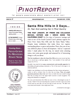 Fillable Online SANTA RITA HILLS A Fax Email Print - pdfFiller