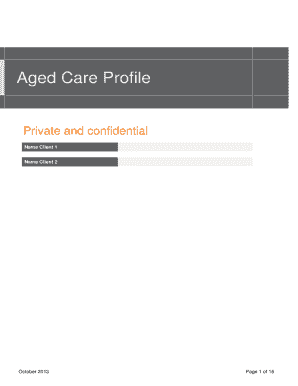 Aged Care Profile - brireportbbinteractivebbnetbau - rireport interactive net