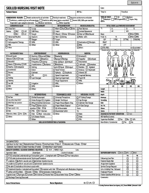 21 Printable skilled nursing notes pdf Forms and Templates ...