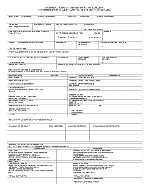 monthly income statement