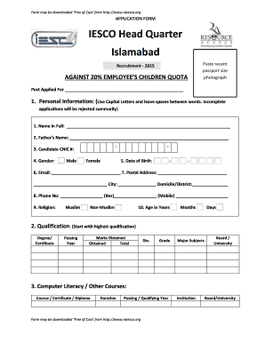 Form preview