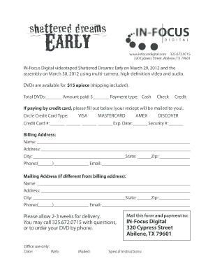 Form preview