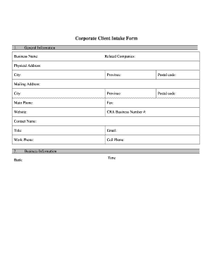 Corporate Client Intake Form - bfelthamb-bassociatesbbcab - feltham-associates