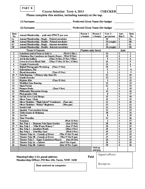 Form preview