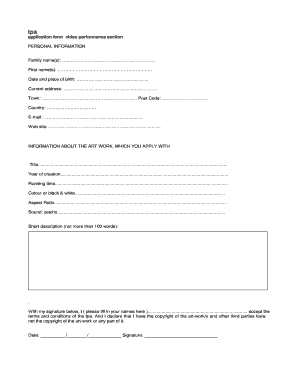 Form preview