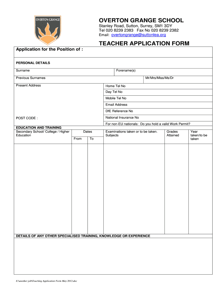 Form preview