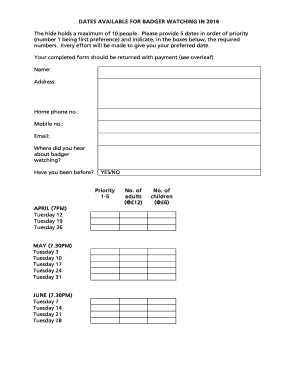 Form preview