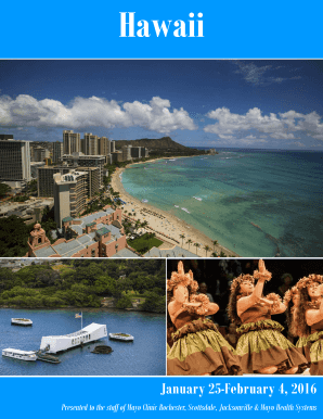 Mayo Hawaii 2016 Brochure - Carrousel Travel