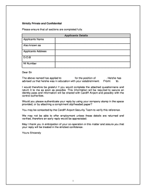 The above named has applied to