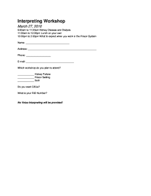 Form preview