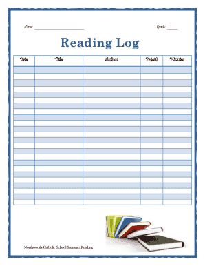 Reading Log