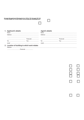 UK Building Notice Submission Form