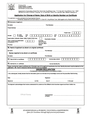 Educatin resumption form pdf - department of education king williams town