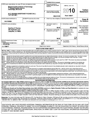 IRS Form 1098-T
