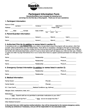 Participant Information Form