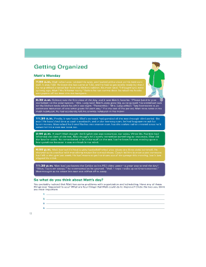 Getting Organized