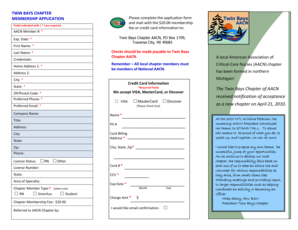 Fillable Online aacn Twin Bays Brochure With Membership Application ...