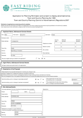 UK Planning Permission Application