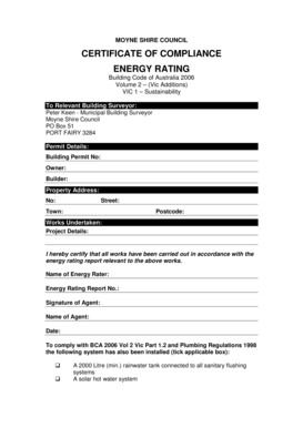 Certificate of Compliance