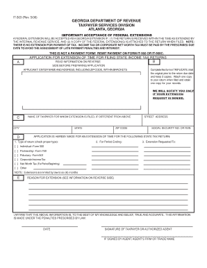 Georgia IT-303 Form