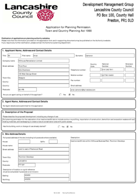 UK Planning Permission Application