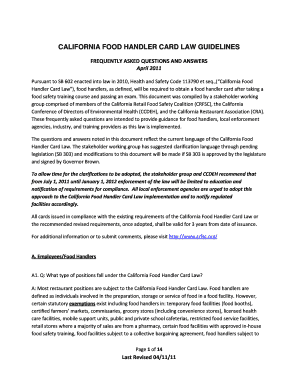 Fillable Online psbweb co kern ca Food Handler Card Guidelines GROUP ...