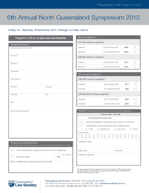 6th Annual North Queensland Symposium 2013 - Queensland Law ... - qls com