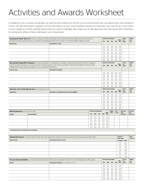 UC Freshman Application