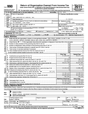 Form 990 2011