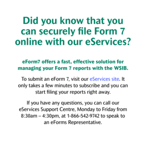 Employer’s Report of Injury/Disease (Form 7)