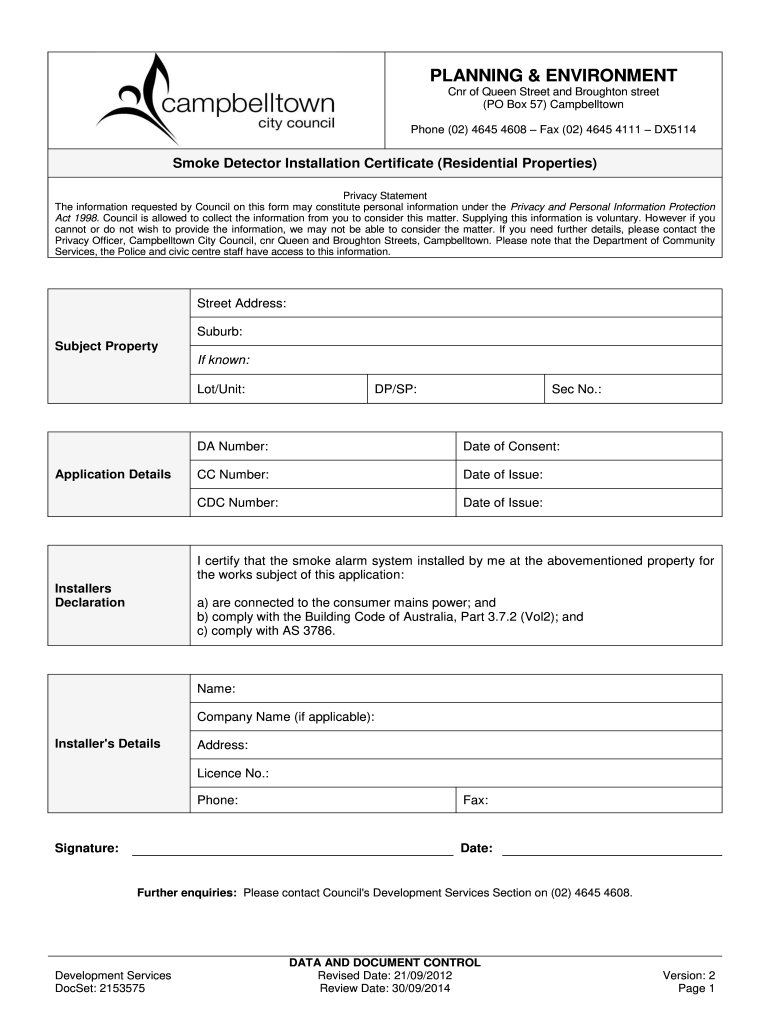  Free Printable Certificate Fire Alarm Certificate Template Printable 