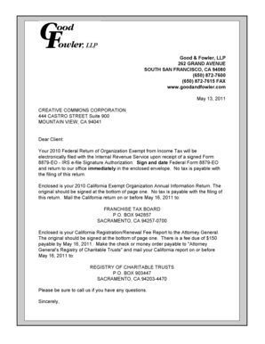 IRS Form 8879-EO Signature Authorization