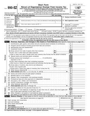 Form 990-EZ 1997