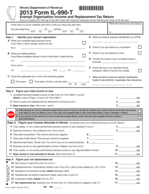 Illinois Form IL-990-T