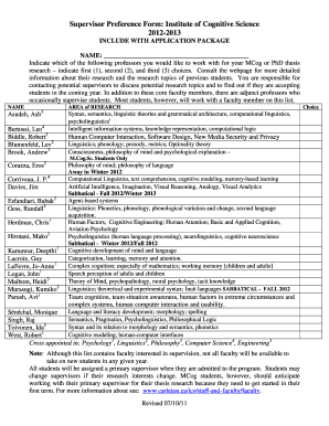 Form preview